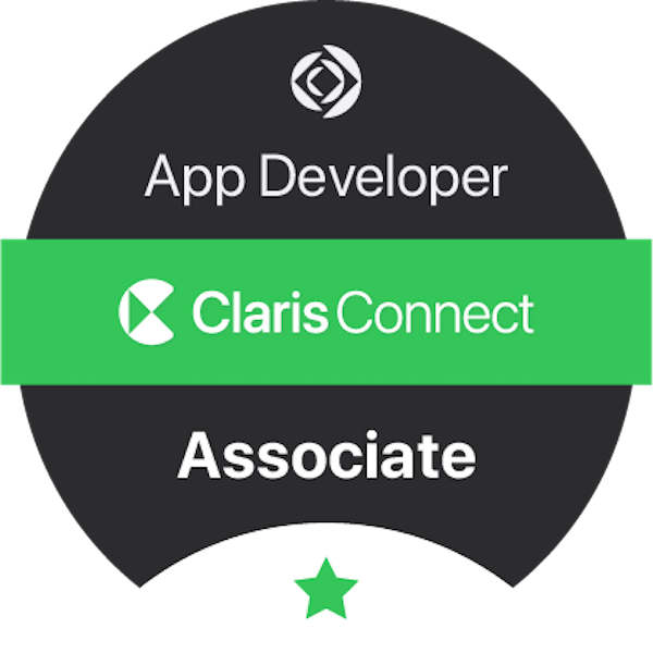 Claris Connect — App Developer Associate
