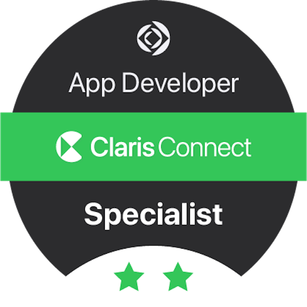 Claris Connect — App Developer Specialist